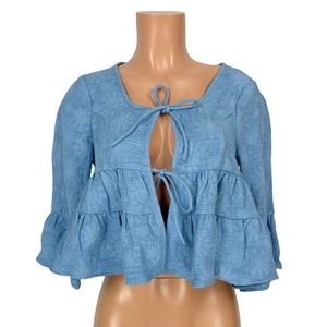 Zara Ruffled Shirt